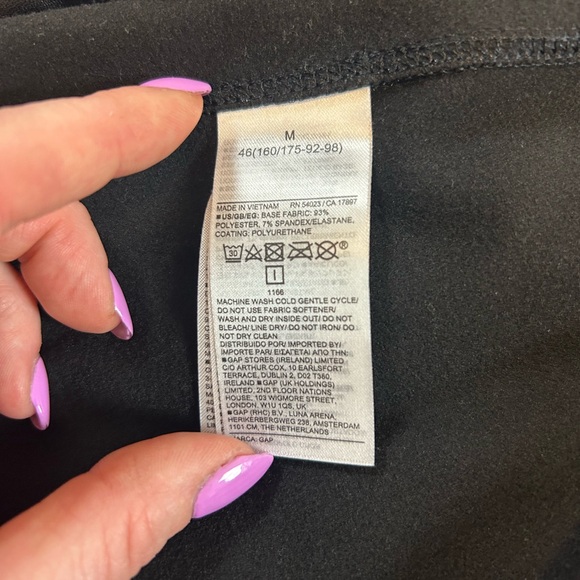 High Rise Vegan Leather Leggings - Picture 6 of 7